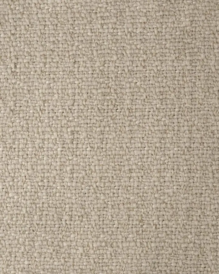 Látka Vispring Bouclé, farba Ivory